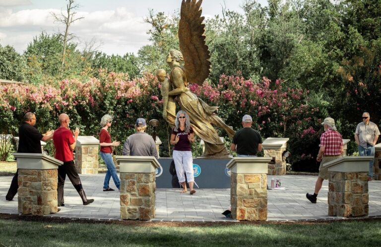Tai Chi for Veterans opening day 9 18 19 WITH GRAY HAIR EDITED GLASSES 768x497