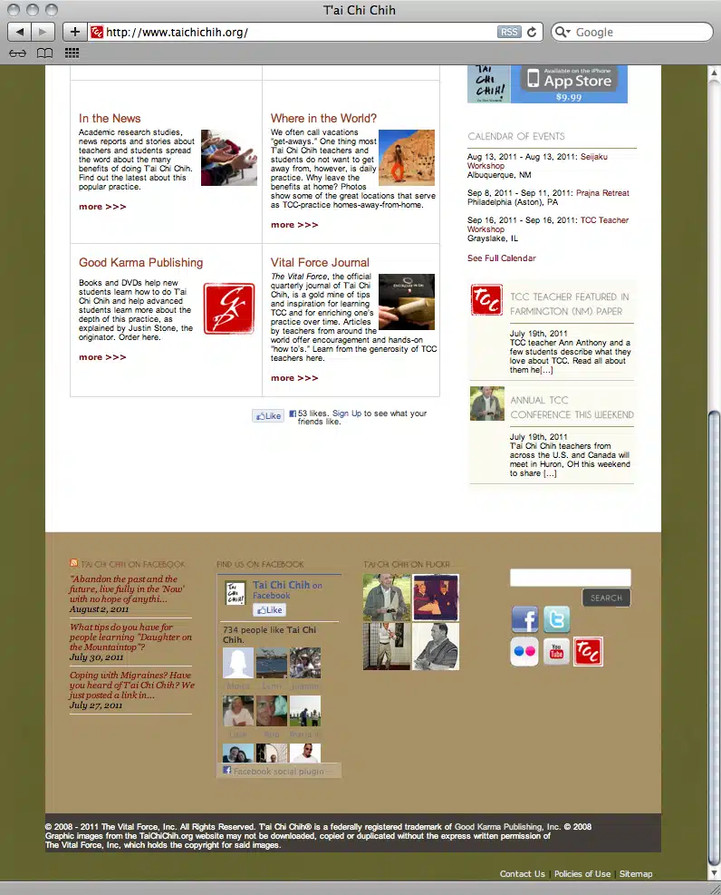 Features of the New Website