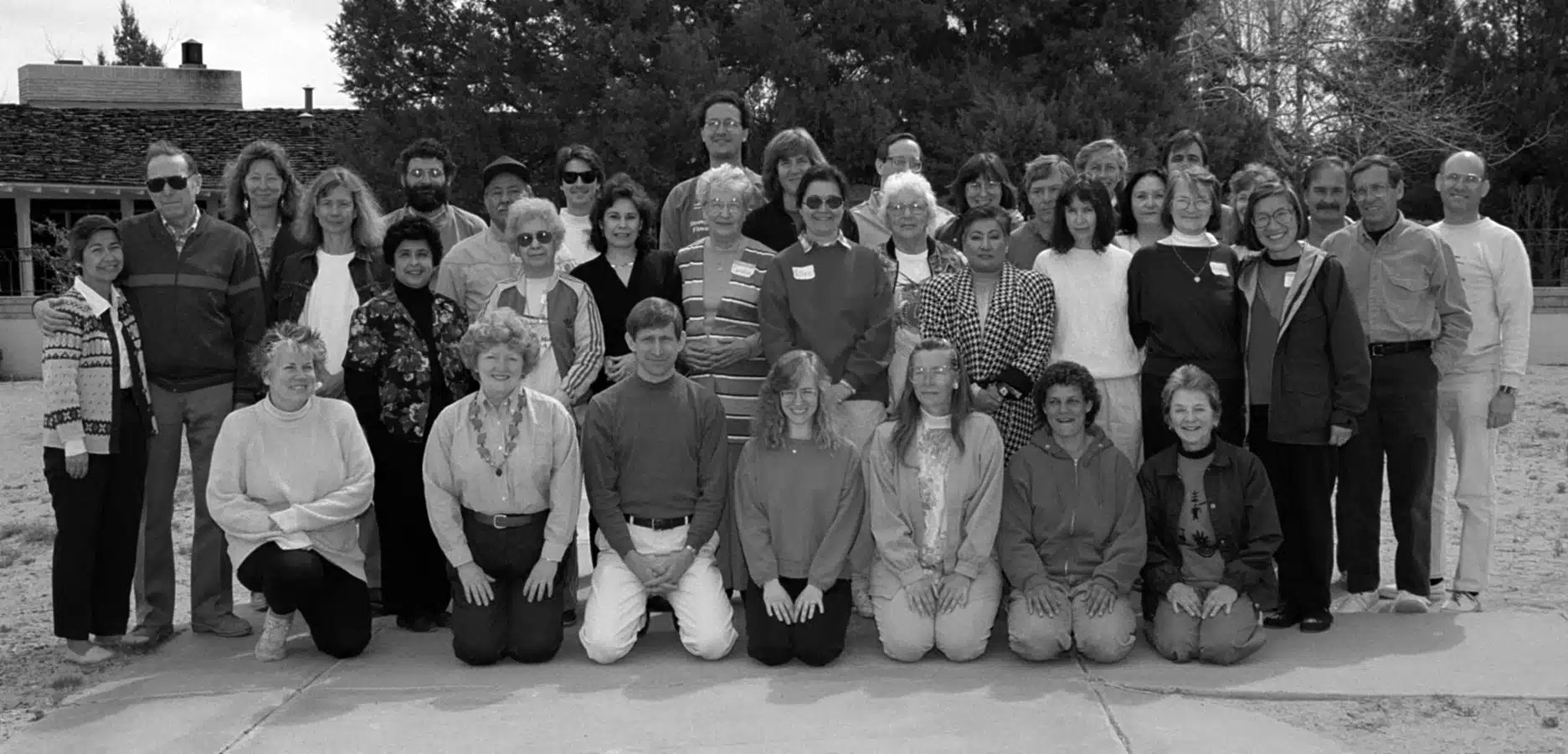 Group at Meditation retreat at Orig Dominican retreat ctr